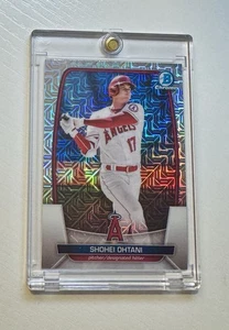 SHOHEI OHTANI Bowman Chrome MOJO REFRACTOR  SP Parallel Variation - Picture 1 of 2