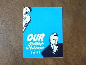 Escaso Voto Segunda Guerra Mundial 1944 Roosevelt y Truman Registro Electoral Político Voto Flyer - Imagen 1 de 7