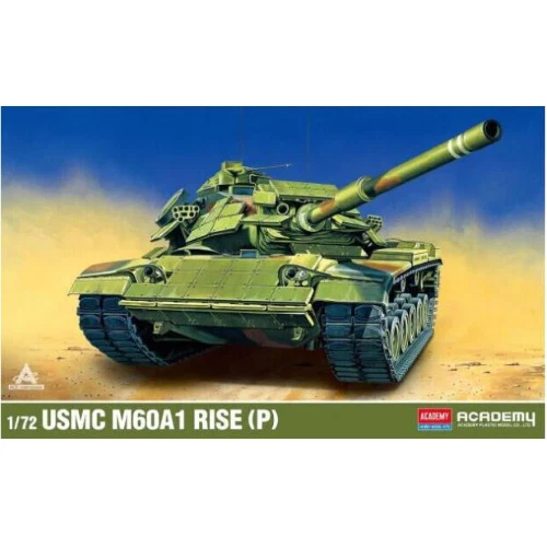 USMC M60A1 RISE (P) KIT 1:72 Academy Kit Mezzi Militari Modellino Nuovo - Immagine 1 di 1