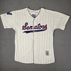Washington Senators Cooperstown Collection Starter Jersey Mens Size Large 80s - Picture 1 of 11