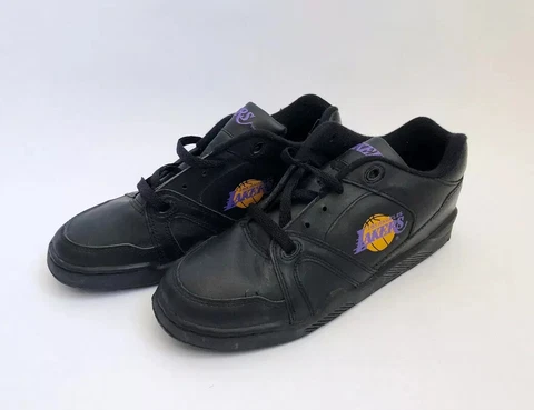vintage converse ox los angeles lakers shoes sneakers mens size 6 deadstock 90s Cover