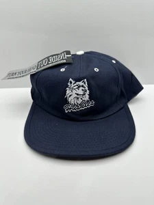 UConn Connecticut Huskies Vintage C Sport Double Hatter Strapback Hat NWT - Picture 1 of 9