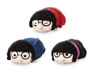 Disney L/R Edna Mode Mini Tsum Box Set of 3! NWT! Retired Incredibles 2 - Picture 1 of 2