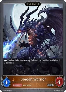 Dragon Warrior Evolved Foil - PR-010EN - NM - Shadowverse Evolve - Picture 1 of 1