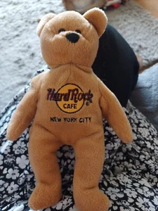 Hard Rock Cafe New York Teddy Bear Plush - Picture 1 of 3