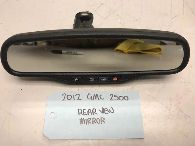 11-14 CHEVROLET GMC SIERRA 3500HD 2500HD REARVIEW MIRROR W/ ONSTAR - Image 1 of 4