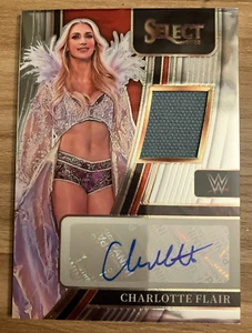 Panini Select WWE 2022 Charlotte Flair certificado automático/parche #167/199! - Imagen 1 de 1