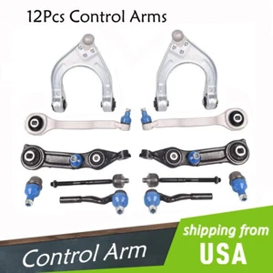 12Pcs Control Arms Tie Rod Ends Suspension Kit For Mercedes-Benz W211 E320 E550 - Picture 1 of 6