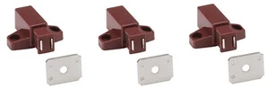 (3) Pack Amerock Schrank Tür Touch Catch, braun BP32301BR - Bild 1 von 1