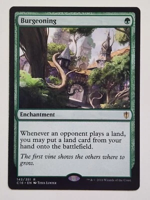 Burgeoning - #143 Commander 2016 Magic the Gathering Card NM Regular - Image 1 of 4