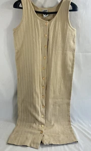 Vintage Zanoni By Jalate Sleeveless Dress Button Front - Bild 1 von 9