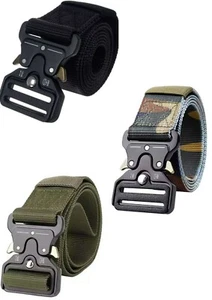 Taktischer Gürtel Arbeitsgürtel Arme Gürtel Militär Military Schwerlast Schnalle - Bild 1 von 23