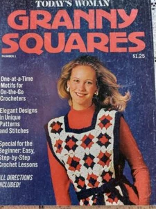 Today's Woman Magazine Granny Squares - Picture 1 of 2