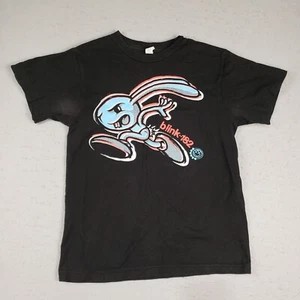 Vintage Blink 182 Shirt Adult Size XS Black No Dry Rot - Picture 1 of 12
