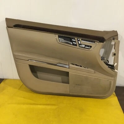 Panel de moldura interior de puerta del lado izquierdo del conductor Mercedes Benz S450 S550 2007-2009 OEM Foto 1 de 4