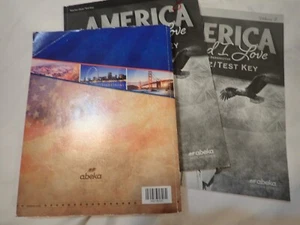 Abeka Land I Love Textbook 4th Edition 8th Grade Plus Quiz/Test Keys - Picture 1 of 5