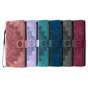 Für Apple iPhone 16 Pro Max 15 Magnetische PU Leder Wallet Stand Case Handyhülle - Bild 1 von 24