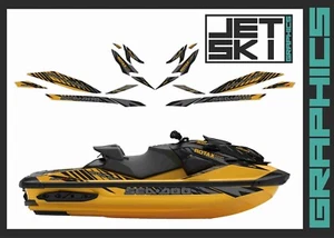 SEADOO RXP RXPX 300 millennium yellow graphics kit decals stickers vinyl wrap - Bild 1 von 2