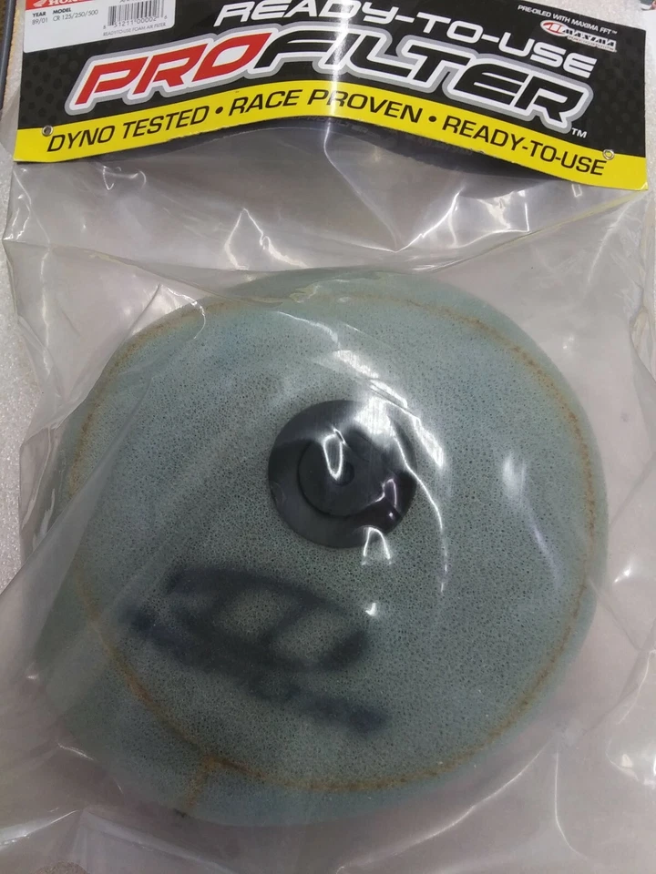 HONDA CR125 CR250 CR500 1989-2001 PRE-OILED FOAM AIR FILTER 1001-00 - Image 1 of 1