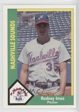 1990 CMC AAA Nashville Sounds Green Backs Rodney Imes #7