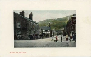 GEDRUCKTE POSTKARTE VON WHALLEY VILLAGE, (BEI BLACKBURN), LANCASHIRE - Bild 1 von 2