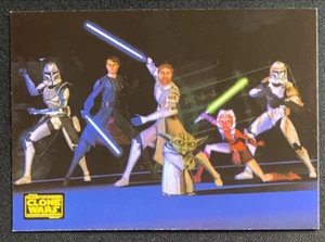 Ahsoka Rex Yoda Cody 2008 Topps Star Wars Clone Wars CHECKLIST Rookie #90 QTY - Picture 1 of 2