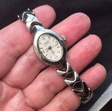 Ladies Prestige Waltham Quartz Watch With Silver bracelet Band Works