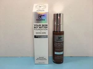 IT COSMETICS - YOUR SKIN BUT BETTER FOUNDATION + SKINCARE -DEEP NEUTRAL 61 -1 OZ - Picture 1 of 1