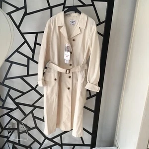 Ines de la Fressange für Uniqlo, Mantel Damen ,Baumwolle Gr XS,beige, Trench,NEU - Bild 1 von 6