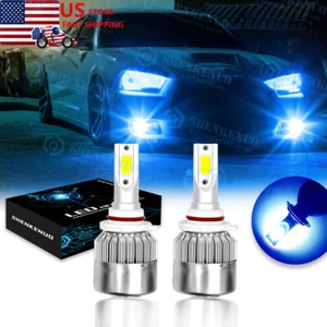 For DODGE Charger 2016-2018 2019 - 2PC 8000K LED Headlights Kit Hi/Lo Beam Bulbs - Picture 1 of 12
