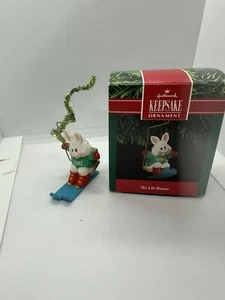 Hallmark Ornament Hark It's Herald QX4463 #2 in Serie 1990 Elf Drum Fast Ship - Bild 1 von 10