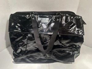 Kenneth Cole Reaction Women’s Black Leather Large Shoulder Bag / Computer Bag - Picture 1 of 9