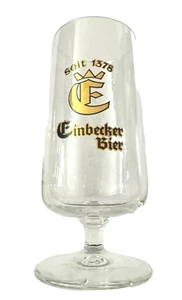 Five 5.5" Einbecker Crystal Bier Glasses, "Seit 1378" - Picture 1 of 4