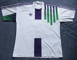 Vintage Adidas Trikot Retro 90er Oldschool Shirt Jersey Fussball Football D7/8 L - Bild 1 von 1