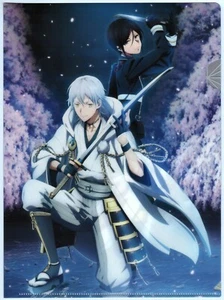 clear file folder promo Touken Ranbu anime Tsurumaru kuninaga Yagen toushirou - Picture 1 of 2