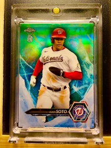 ⚾️ TOPPS🔥CROMO🔥PLATA🔥ARCO IRIS🔥REFRACTOR🔥SSP⭐️BALLER⭐️JUAN SOTO💥WASHINGTON - Imagen 1 de 3