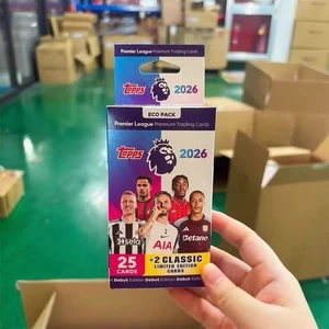 IN STOCK NEW 2026 Topps Premier League Football Collectible Card Display Box - Picture 1 of 8