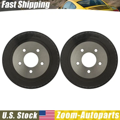 Tambores de freno traseros para Dodge Caravan 1999 2000 2001 2002 2003 2004 2005 2006 2007 Foto 1 de 4