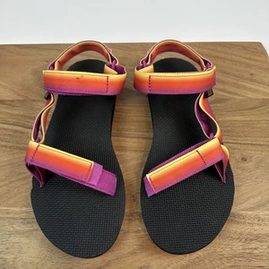 Neu Teva Original Universal-Freizeitsandalen mit Farbverlauf Größe 8 M neu ohne Karton - Bild 1 von 9