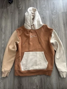 Kani Colorblock Hoodie | Größe M| Braun Beige Creme | Kaum getragen - Bild 1 von 1