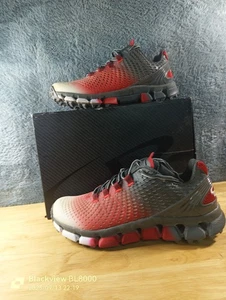 Boombah Riot Turf Dps Charcoal/Red Size 10 With Box - Picture 1 of 18