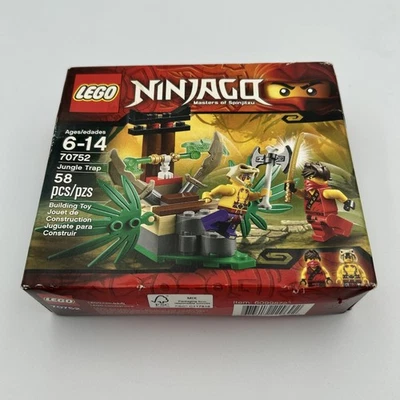 LEGO Ninjago 70752 Jungle Trap Nuevo Caja Sellada No Perfecto Foto 1 de 4