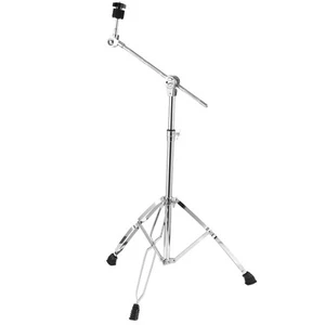 Alloy Straight Boom Cymbal Stand Double Braced Height Adjustable Tripod Stand - Picture 1 of 9