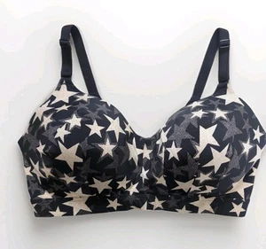 Torrid Curve BH 38DD Stars Star leicht gefüttert vollflächig stützende Abdeckung - Bild 1 von 15