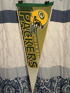 Banderín de fieltro de fútbol americano 30" con los Green Bay Packers - Imagen 1 de 5