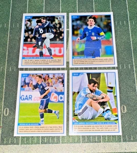 2024 Los Reyes Kings Of The World Soccer Lionel Messi 4x LOT Sticker GOAT📈🔥 - Picture 1 of 2