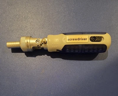 Juego de destornilladores de trinquete magnético 14 en 1 destornillador múltiple, trinquete, ángulo giratorio Foto 1 de 4