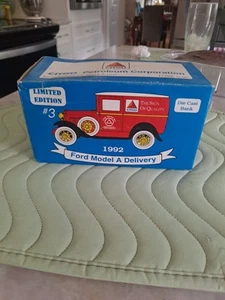 NIB NIP Citgo Ford Model A Panel Delivery Truck Bank 1992 #3 Ltd Ed. Die Cast - Picture 1 of 6