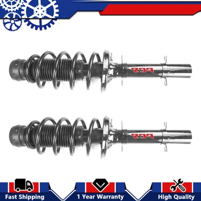 Juego completo de puntales delanteros derecho izquierdo 2 piezas FCS para Volkswagen Jetta 1999-2005_SK Foto 1 de 4