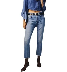 Citizens Of Humanity Jolene High Rise Vintage Slim Jeans In Fontana Size 24 NWT - Picture 1 of 23